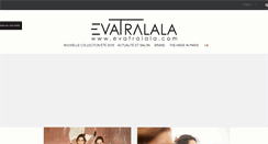 Desktop Screenshot of evatralala.com